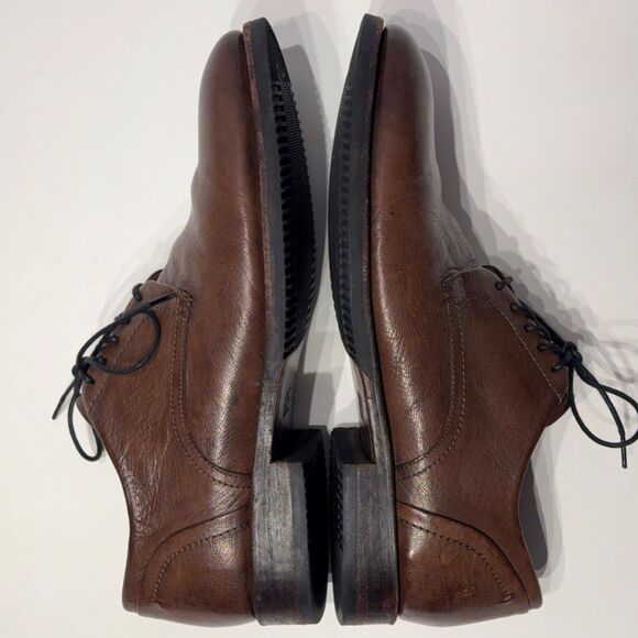 FRYE Corey Men’s Dark Brown Leather Plain Toe Oxford Shoes Size 11M main image 13